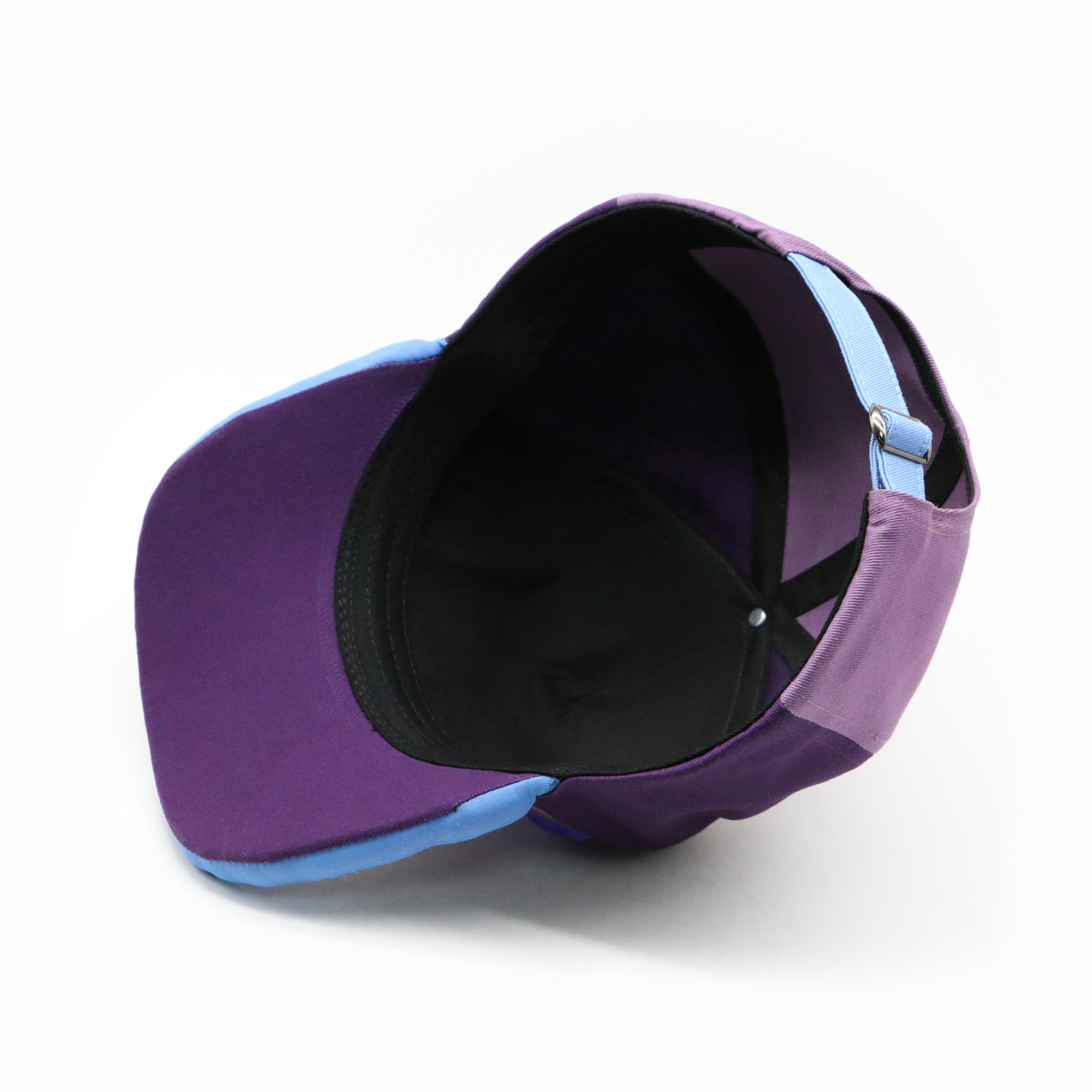 PURPLE CROSS PUFFY HAT (PRE-ORDER)