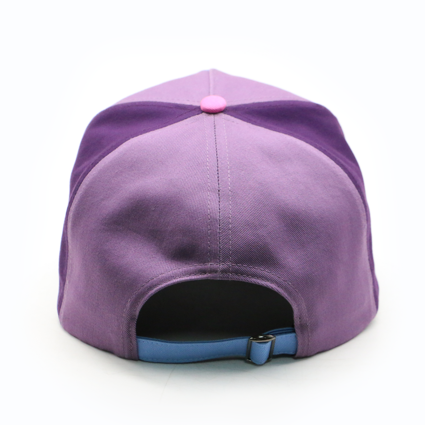 PURPLE CROSS PUFFY HAT (PRE-ORDER)