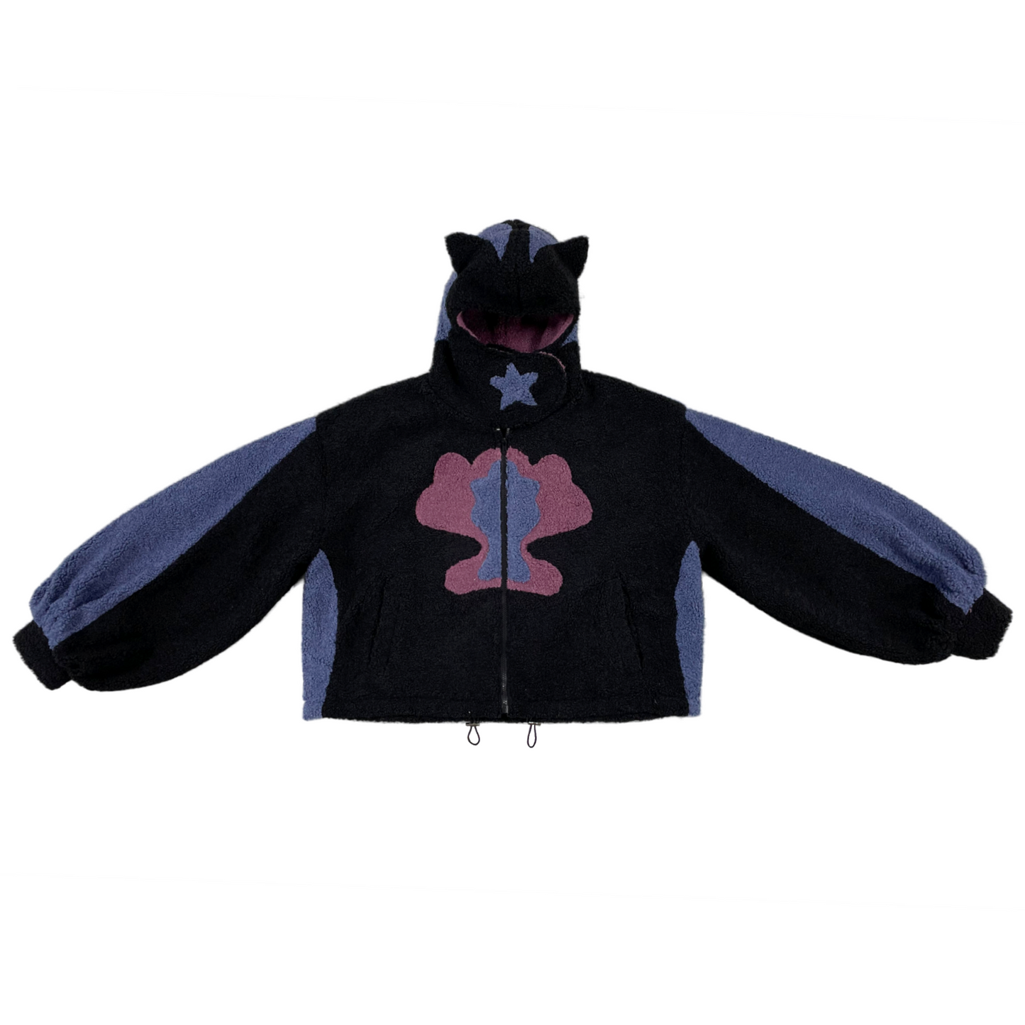 "BOOM" TEDDY ZIP HOODIE (PRE-ORDER)